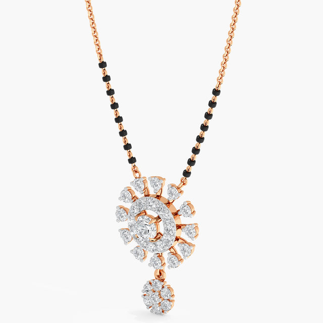 Starfire Symphony Diamond Mangalsutra