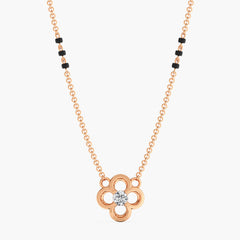 CloverQuint Diamond Mangalsutra