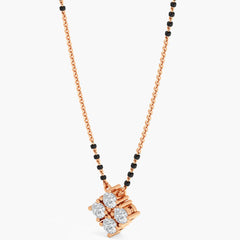 TesslaQuatre Diamond Mangalsutra