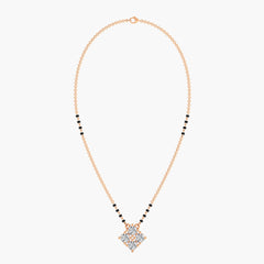 TesslaQuatre Diamond Mangalsutra