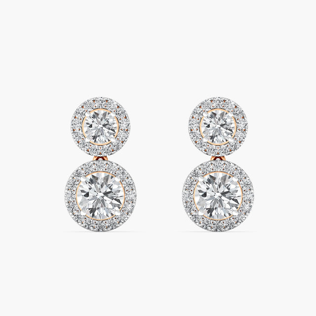 Charming Solitaire Earrings