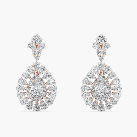 Regal Romance Diamond Earring