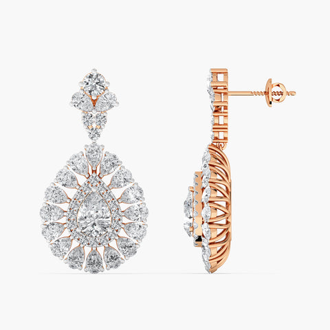 Regal Romance Diamond Earring