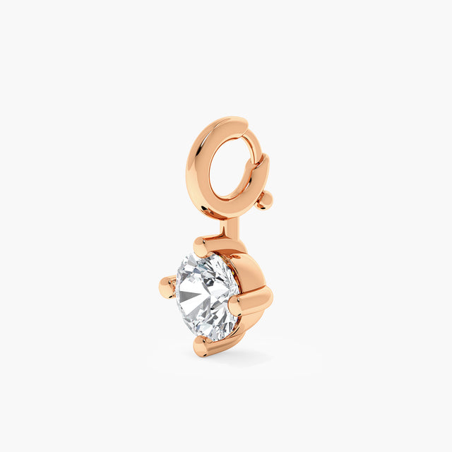 Estela Solitaire Charm