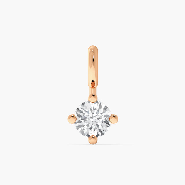 Estela Solitaire Charm