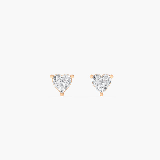 Cirqua Heart Diamond Earrings