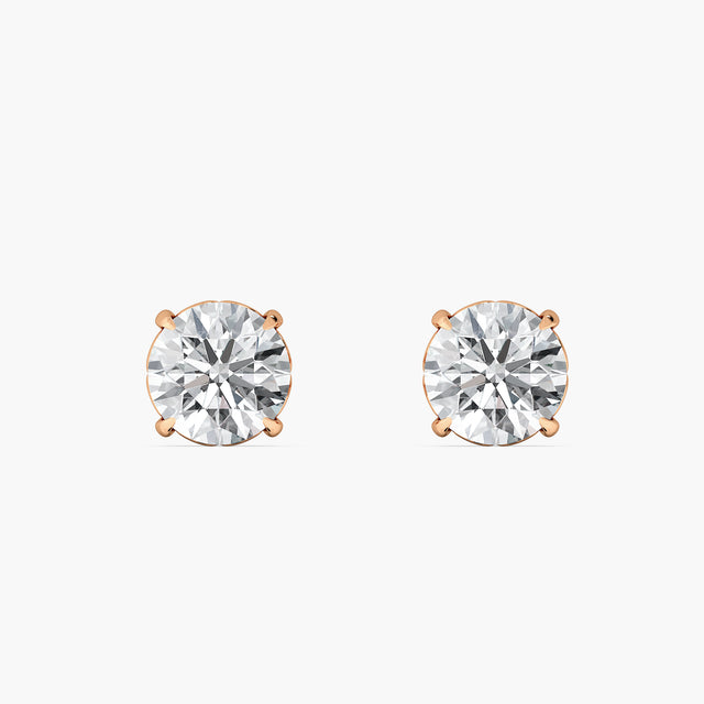 Starlight Orb Solitaire Studs