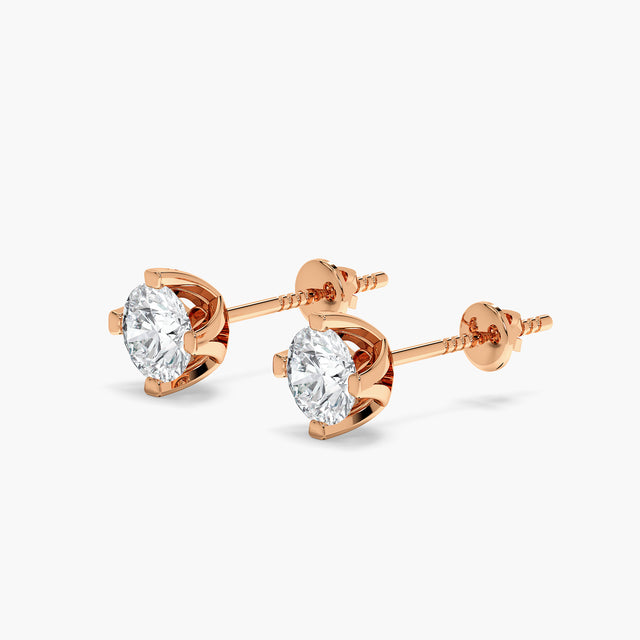 Geometra Solitaire Studs