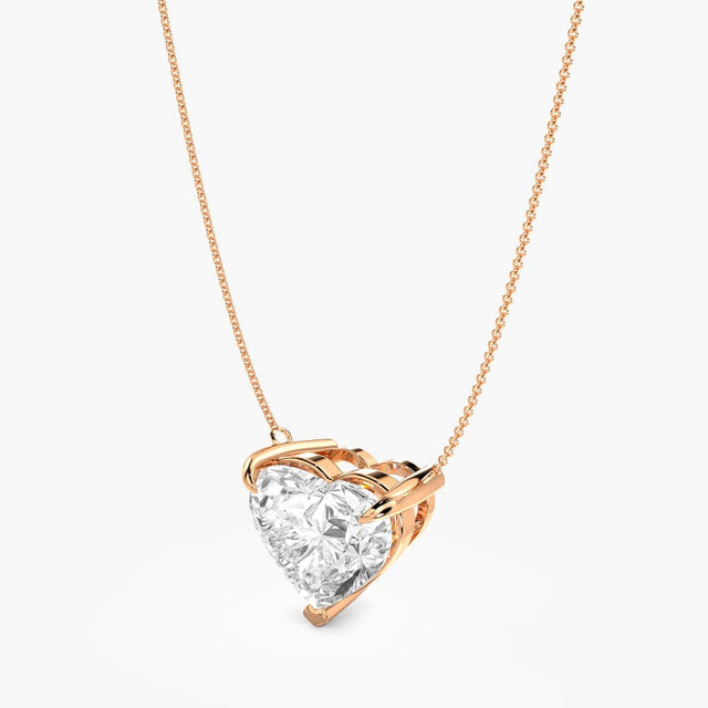 Heartbeat Solitaire Pendant