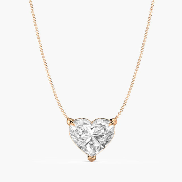 Heartbeat Solitaire Pendant