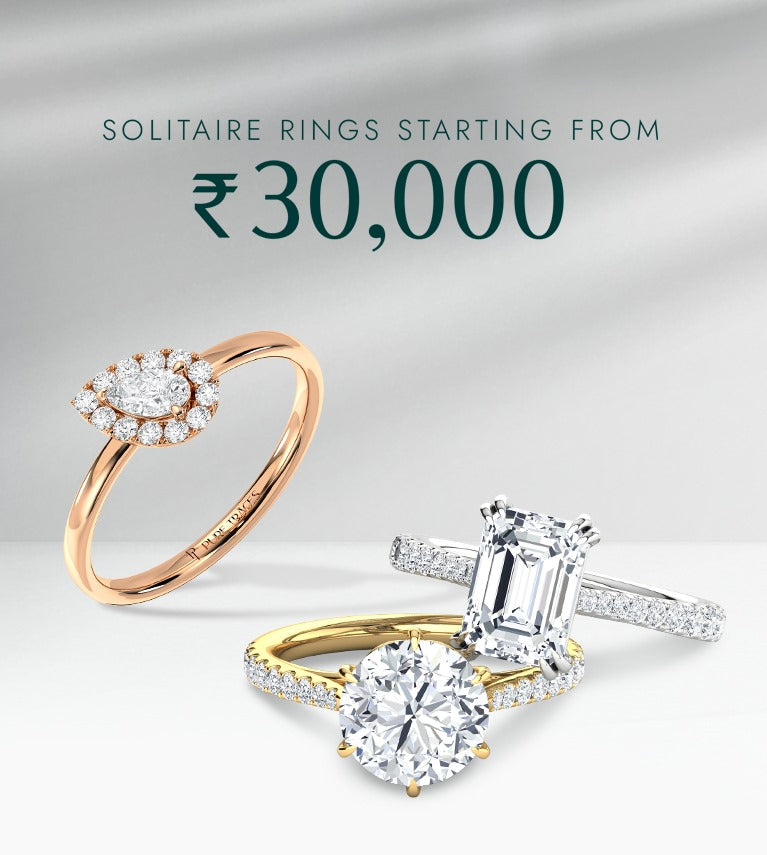 Solitaire Rings Starting From 30k