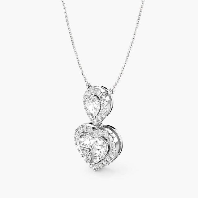 Cor Amore Solitaire Pendant