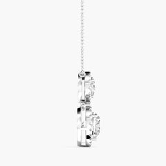 Cor Amore Solitaire Pendant