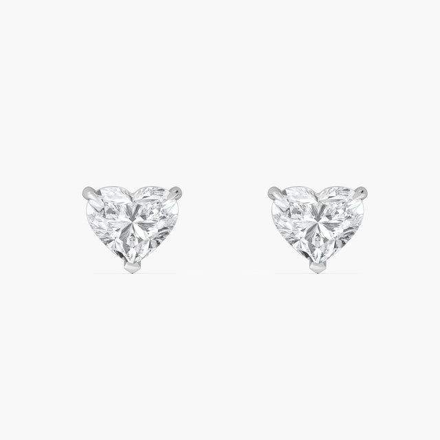 Heartbeat Solitaire Earrings