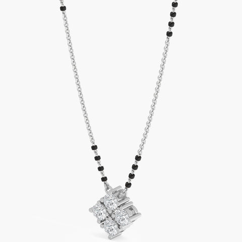 TesslaQuatre Diamond Mangalsutra