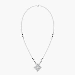 TesslaQuatre Diamond Mangalsutra