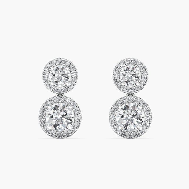 Charming Solitaire Earrings