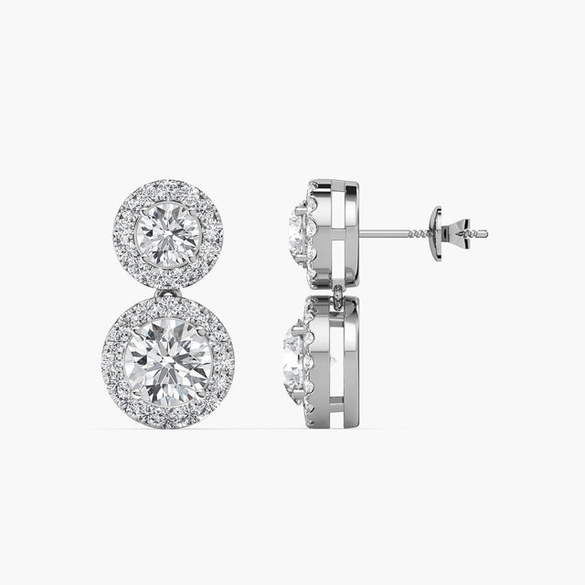 Charming Solitaire Earrings