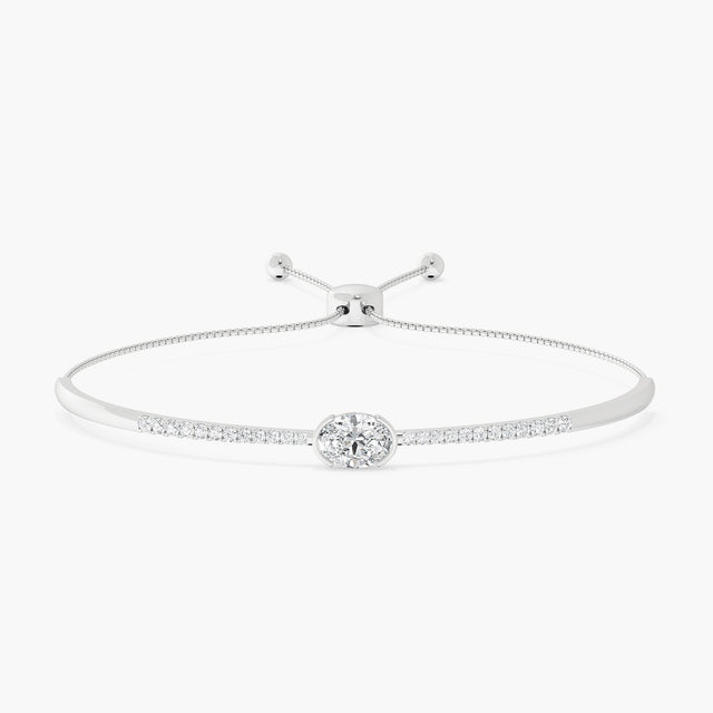 Luxor Oval Diamond Bracelet