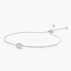 Luxor Oval Diamond Bracelet