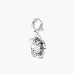 PrinciPetal Solitaire Charm