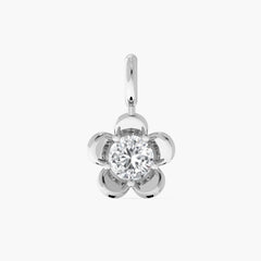 PrinciPetal Solitaire Charm