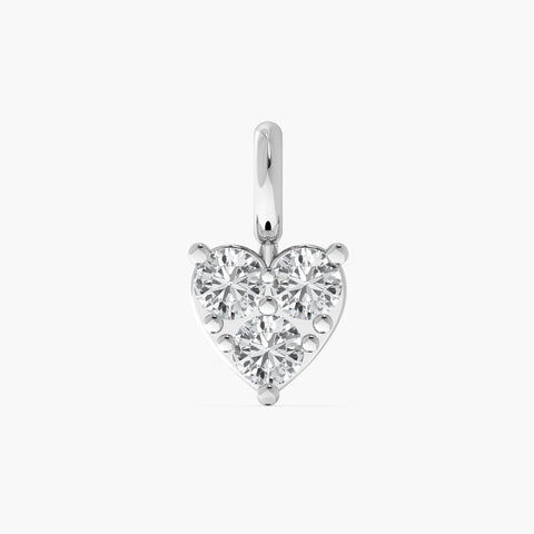 WhisiHeart Diamond Charm