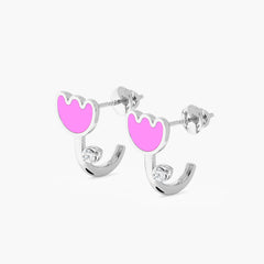 Whisi Floral Diamond Earrings