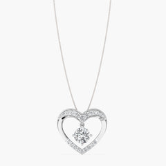 Ever Heart Lab Diamond Pendant