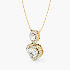 Cor Amore Solitaire Pendant