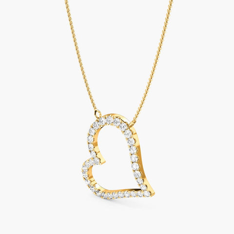 Amorix Diamond Pendant - Pure Traces Lab Grown Diamond Pendant