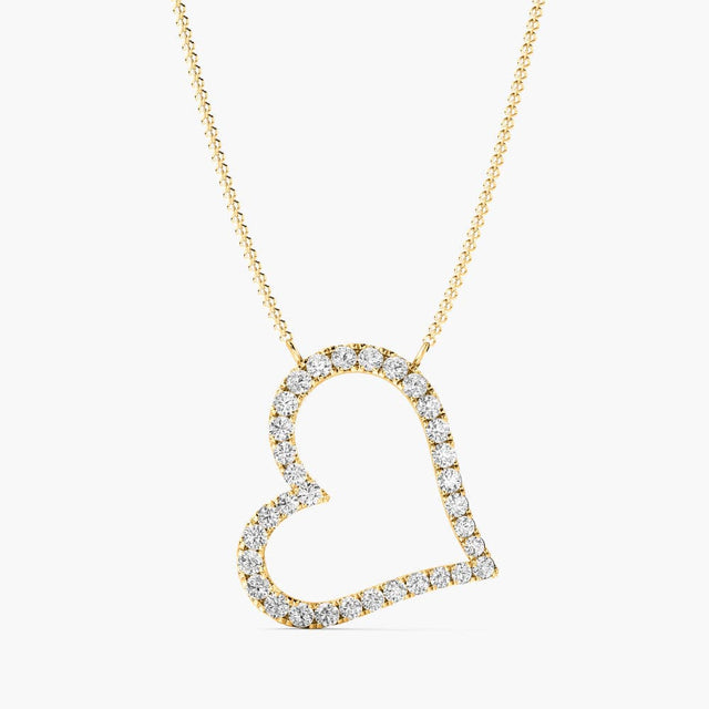 Amorix Diamond Pendant - Pure Traces Lab Grown Diamond Pendant