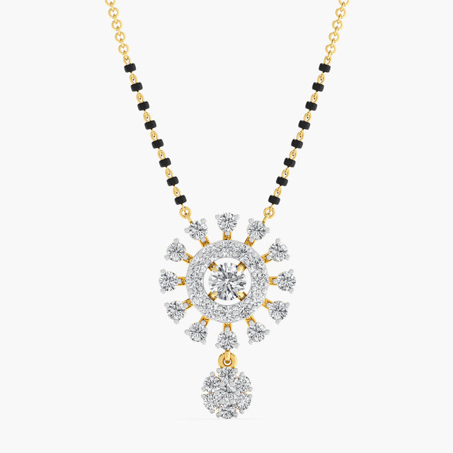 Starfire Symphony Diamond Mangalsutra