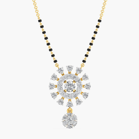 Starfire Symphony Diamond Mangalsutra