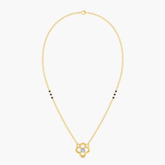 CloverQuint Diamond Mangalsutra