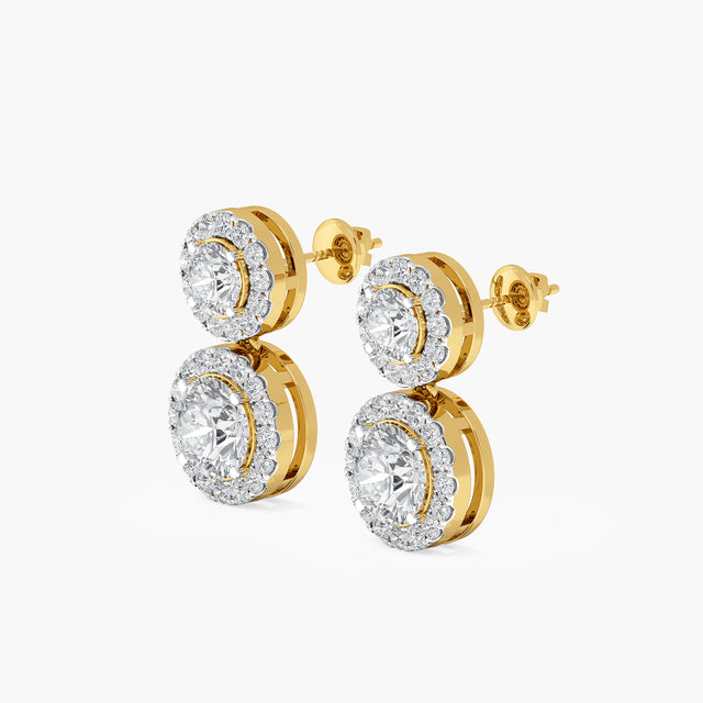 Charming Solitaire Earrings