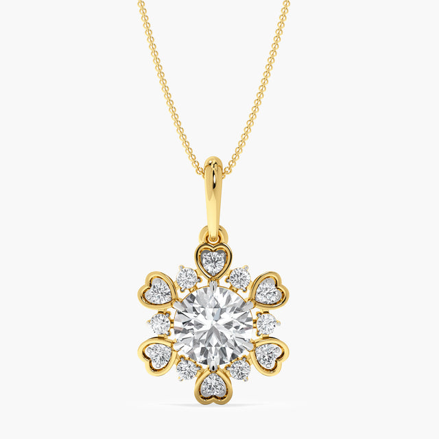 Celesti Mosaic Diamond Pendant