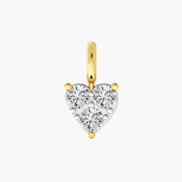 WhisiHeart Diamond Charm