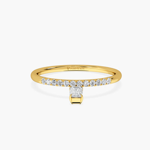 Aqua Drop diamond Ring