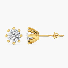 CosmosaPetal Solitaire Studs