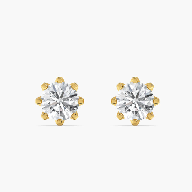 CosmosaPetal Solitaire Studs