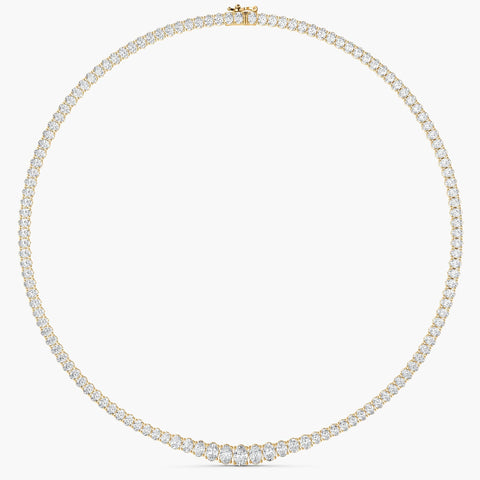 Diadem Diamond Necklace