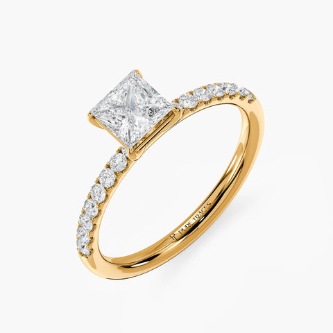 Elegant Petite Diamond Ring