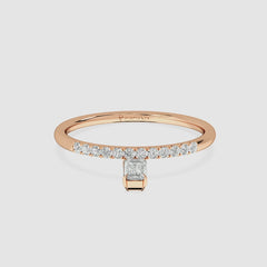 Aqua Drop diamond Ring