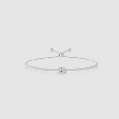 Luxor Oval Diamond Bracelet