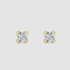 Mirage Orb Solitaire Studs