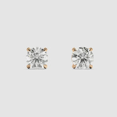 Crescendo Solitaire Earrings