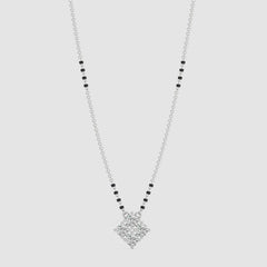 TesslaQuatre Diamond Mangalsutra