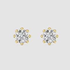 CosmosaPetal Solitaire Studs