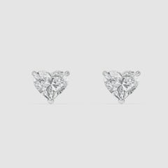 Heartbeat Solitaire Earrings